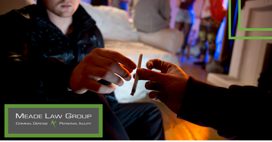 passing someone a marijuana joint